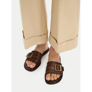 Klapki U.S. Polo Assn. EO-TEMPE001W/6L1 Brązowy ciemny