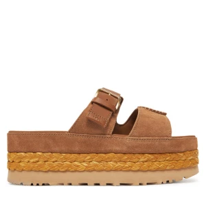 Klapki Ugg W Aubrey Slide 1167451 Brązowy