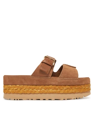 Klapki Ugg W Aubrey Slide 1167451 Brązowy