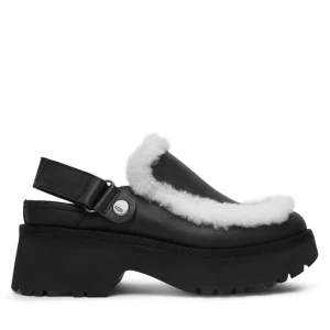Klapki Ugg W Esmee Leather Clog 1171507 Czarny