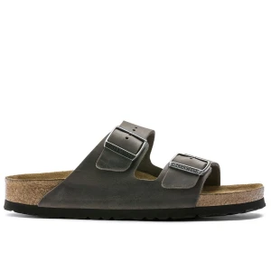 Klapki unisex Birkenstock Arizona SFB 552801 - szare