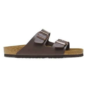 Klapki Unisex Birkenstock Arizona SFB BF Dark Brown