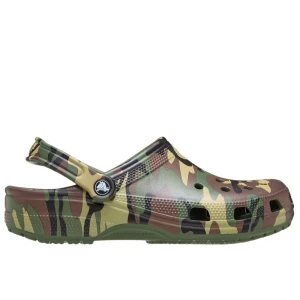 Klapki unisex Crocs Classic Camouflage Clog 211936-3TC - multikolor