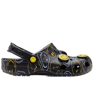 Klapki unisex SmileyWorld Classic Clog 211693-90H - czarne Crocs