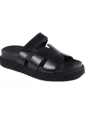 KLAPKI VENEZIA - R022LEBLOBK144 BLACK