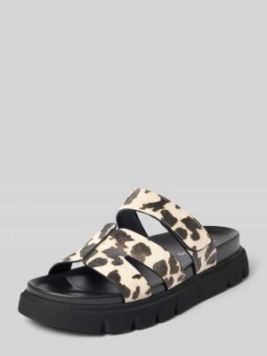 Klapki z naturalnej skóry tamaris