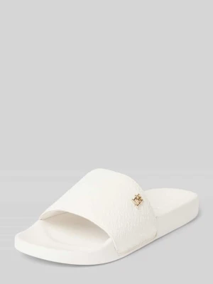 Klapki z detalem z logo model ‘POOLSIDE’ Tommy Hilfiger