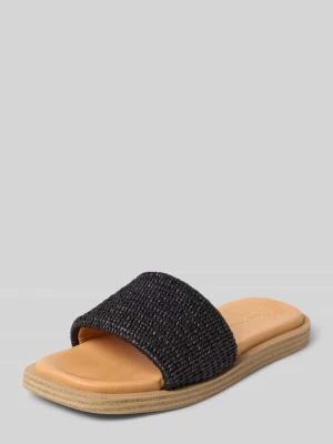 Klapki z imitacji łyka Marc O'Polo