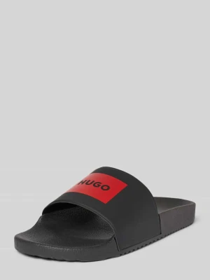 Klapki z nadrukiem z logo model ‘Timein’ HUGO
