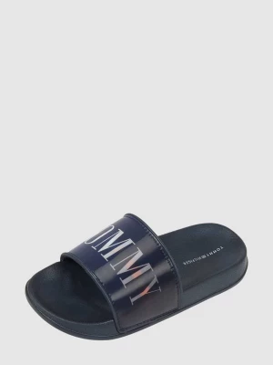 Klapki z odblaskowym logo model ‘Damian’ T.Hilfiger Kids Shoes