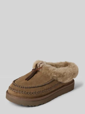 Klapki z podszewką ze sztucznego futra model ‘TASMAN ALPINE’ Ugg