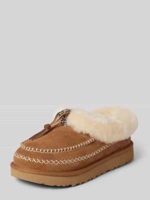 Klapki z podszewką ze sztucznego futra model ‘TASMAN ALPINE’ Ugg