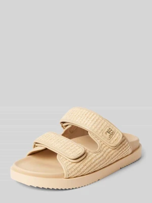 Klapki z zapięciem na rzep Tommy Hilfiger
