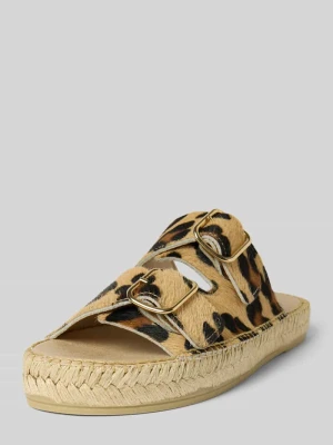 Klapki ze sprzączką model ‘Claquette’ Espadrij