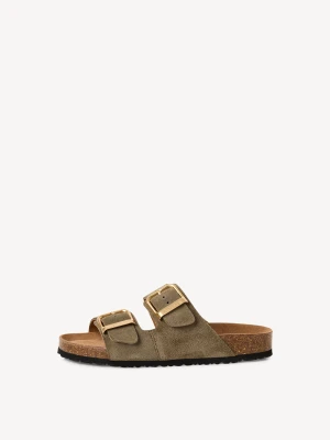 klapki zielony - TAMARIS