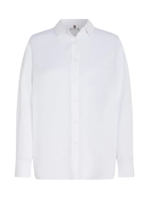 Klasyczna Biała Koszula dla Kobiet Tommy Hilfiger