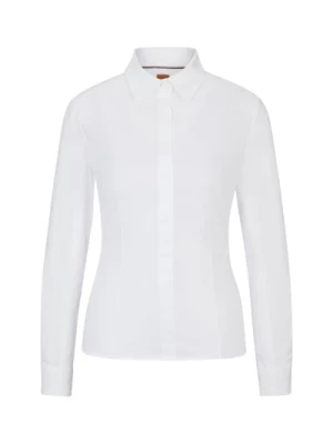 Klasyczna Biała Koszula Slim Fit Hugo Boss