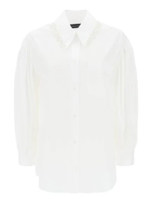 Klasyczna Biała Koszula z Guzikami Simone Rocha