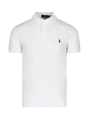 Klasyczna Biała Koszulka Polo dla Mężczyzn Polo Ralph Lauren