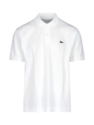 Klasyczna Biała Koszulka Polo Lacoste
