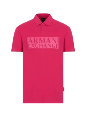Klasyczna Koszula Polo z Kołnierzem Armani Exchange