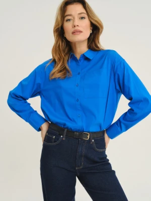 Klasyczna koszula w ciemnoniebieskim kolorze Greenpoint