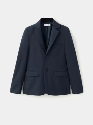 Klasyczna marynarka garniturowa granatowy - Dzieci - - MANGO KIDS