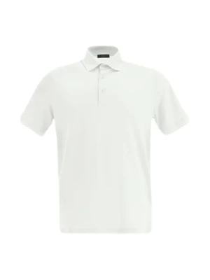 Klasyczna Polo Shirt dla Mężczyzn Herno