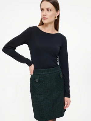 Klasyczna spódnica mini w kratę Greenpoint