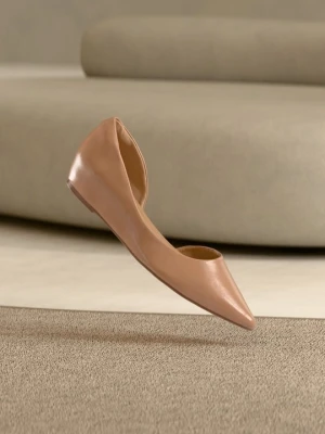 Klasyczne baleriny Anna Field By Zalando beżowy