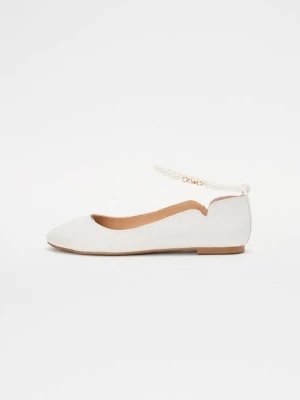 Klasyczne baleriny Anna Field By Zalando biały