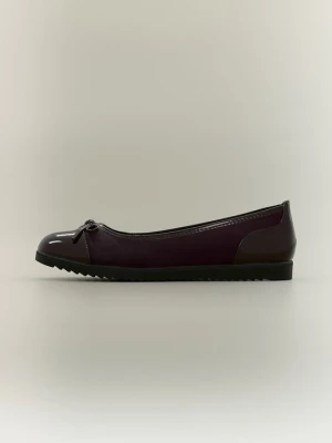 Klasyczne baleriny Anna Field By Zalando bordowy