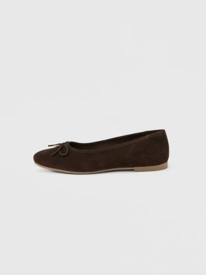 Klasyczne baleriny Anna Field By Zalando ciemnobrązowy