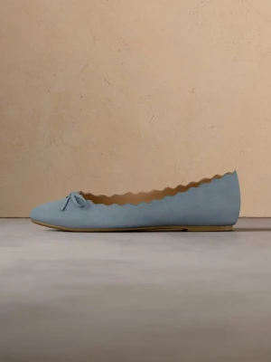 Klasyczne baleriny Anna Field By Zalando jasnoniebieski