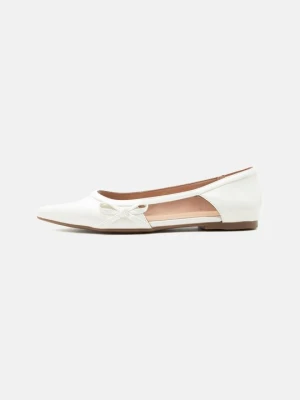 Klasyczne baleriny Anna Field By Zalando mleczny