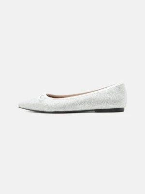 Klasyczne baleriny Anna Field By Zalando srebrny