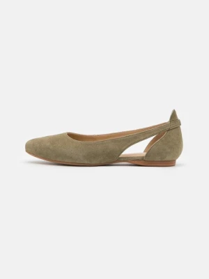 Klasyczne baleriny Anna Field Wide Fit By Zalando oliwkowy