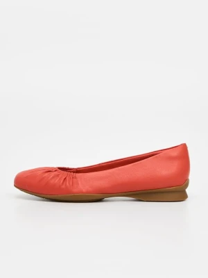 Klasyczne baleriny Clarks czerwony