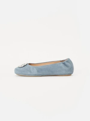 Klasyczne baleriny Peter Kaiser niebieski denim