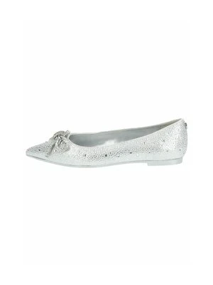 Klasyczne baleriny Steve Madden srebrny