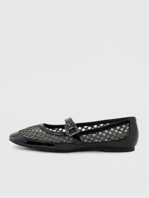 Klasyczne baleriny Steve Madden czarny