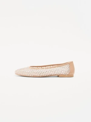 Klasyczne baleriny Steve Madden tan