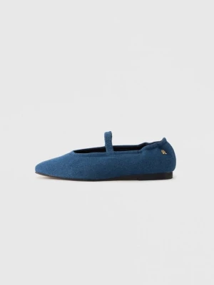 Klasyczne baleriny Tommy Hilfiger niebieski