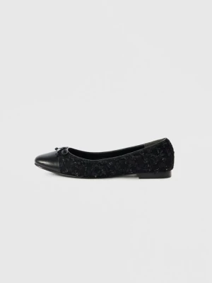 Klasyczne baleriny Tory Burch czarny