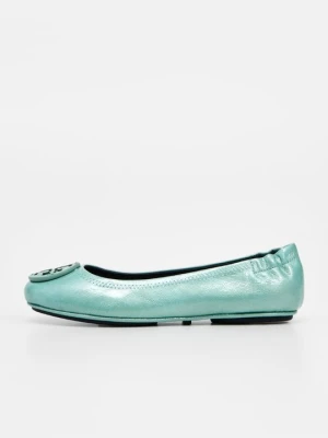 Klasyczne baleriny Tory Burch niebieski