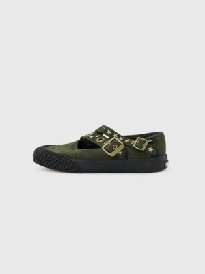 Klasyczne baleriny Vans zielony