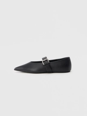 Klasyczne baleriny Weekend Max Mara czarny