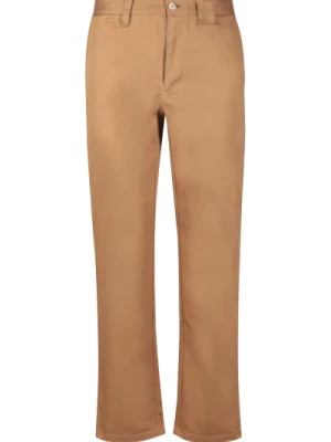 Klasyczne Brązowe Spodnie dla Mężczyzn Burberry