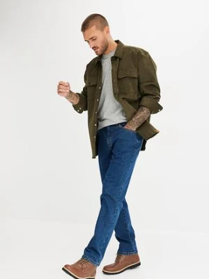 Klasyczne jeansy ze stretchem classic fit, straight bonprix