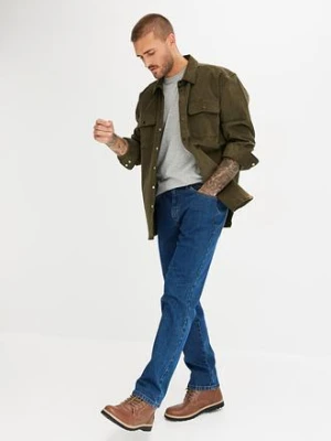 Klasyczne jeansy ze stretchem classic fit, straight bonprix